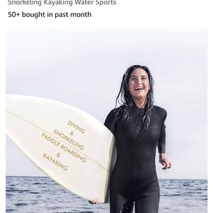 Ladies Dark Lightening Wetsuit Size 6